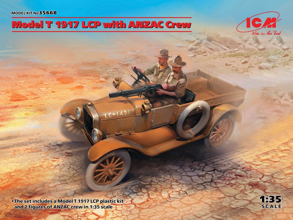 1/35 Model T 1917 LCP w/ ANZAC Crew