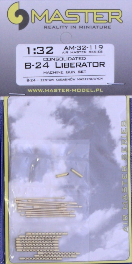 1/32 B-24 Liberator - machine gun set (HOBBYB)