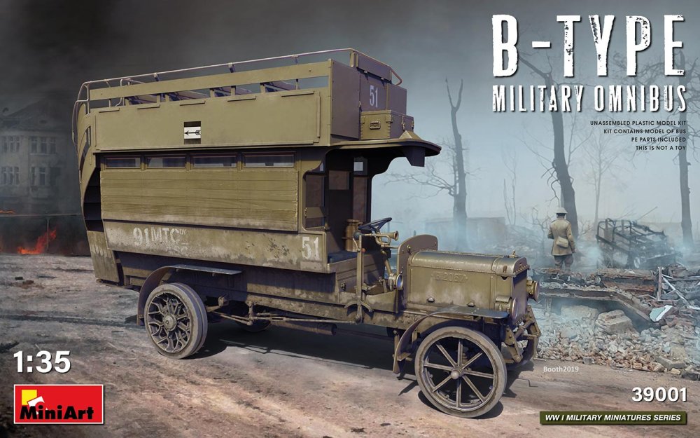 1/35 B-Type Military OMNIBUS (incl. PE set)