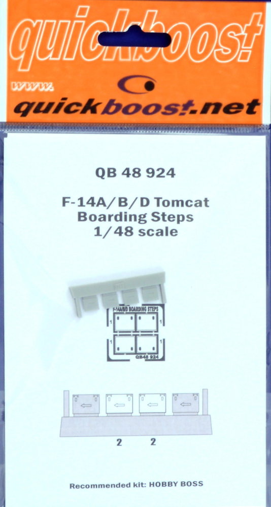 1/48 F-14A/BD Tomcat boarding steps (HOBBYB)