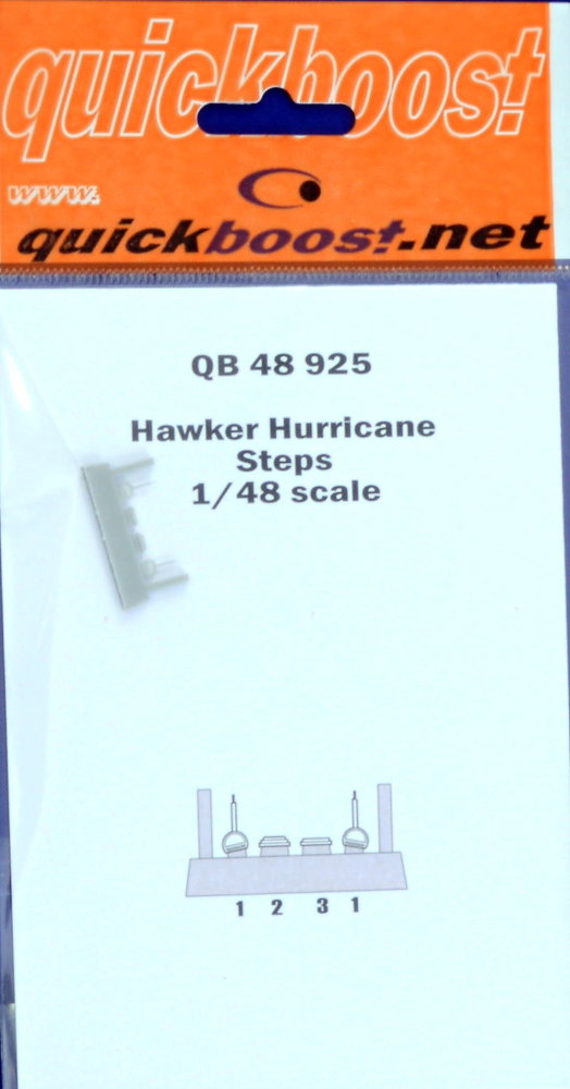 1/48 Hawker Hurricane steps