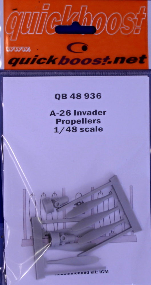 1/48 A-26 Invader propeller (ICM)