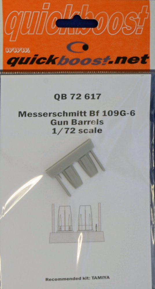 1/72 Bf 109G-6 gun barrels (TAM)