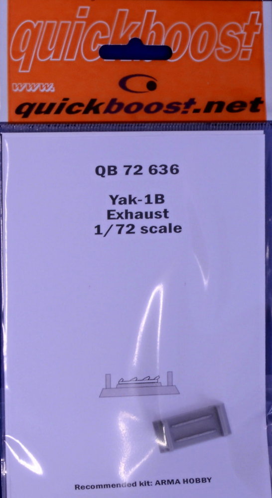 1/72 Yak-1B exhaust (ARMA H.)