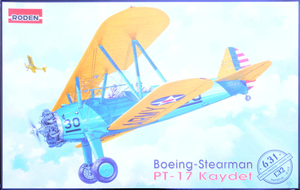 1/32 Boeing-Stearman PT-17 Kaydet (2x camo)