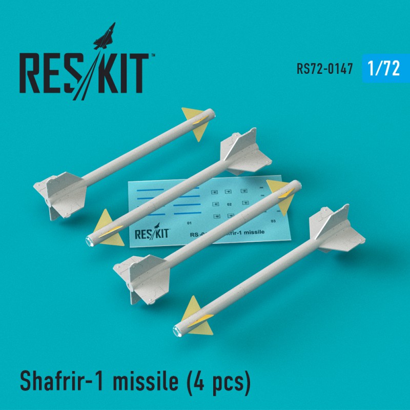 1/72 Shafrir-1 missile (4 pcs.)