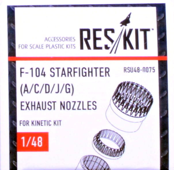 1/48 F-104 Starfighter A/C/D/J/G exh.nozzle (KIN)