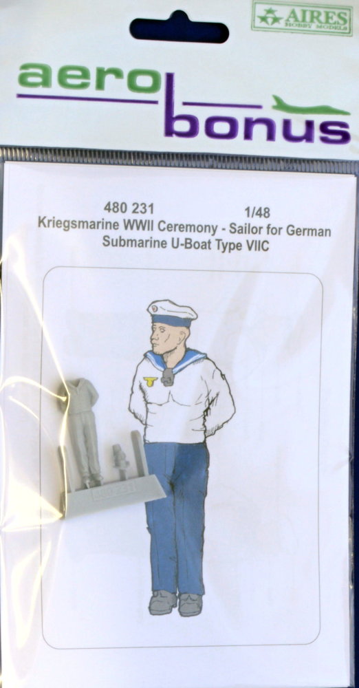 1/48 Krigsmarine WWII Ceremony Sailor No.3 (1 fig)