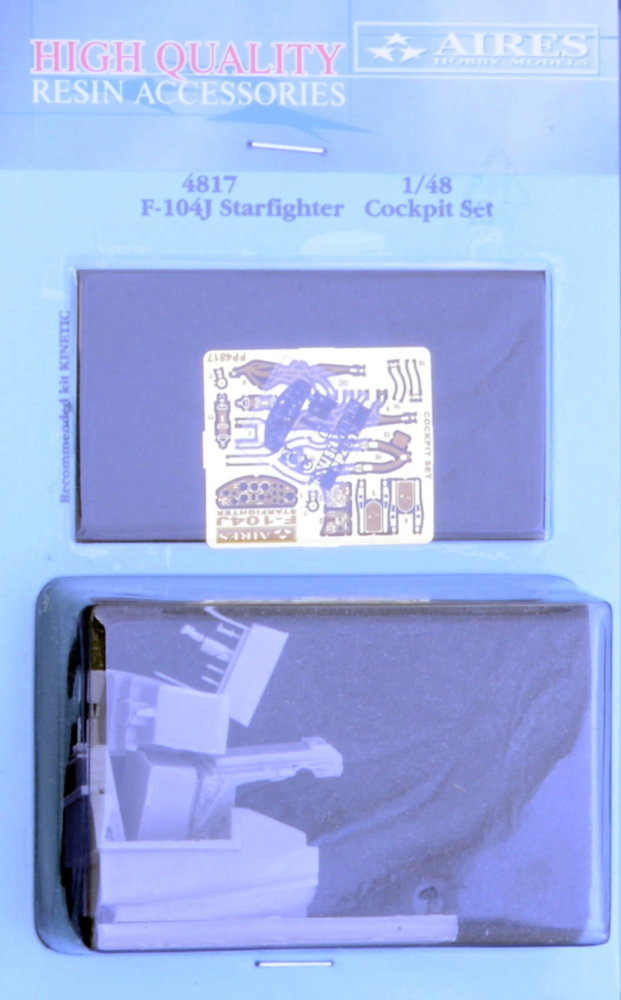 1/48 F-104J Starfighter cockpit set (KINETIC)