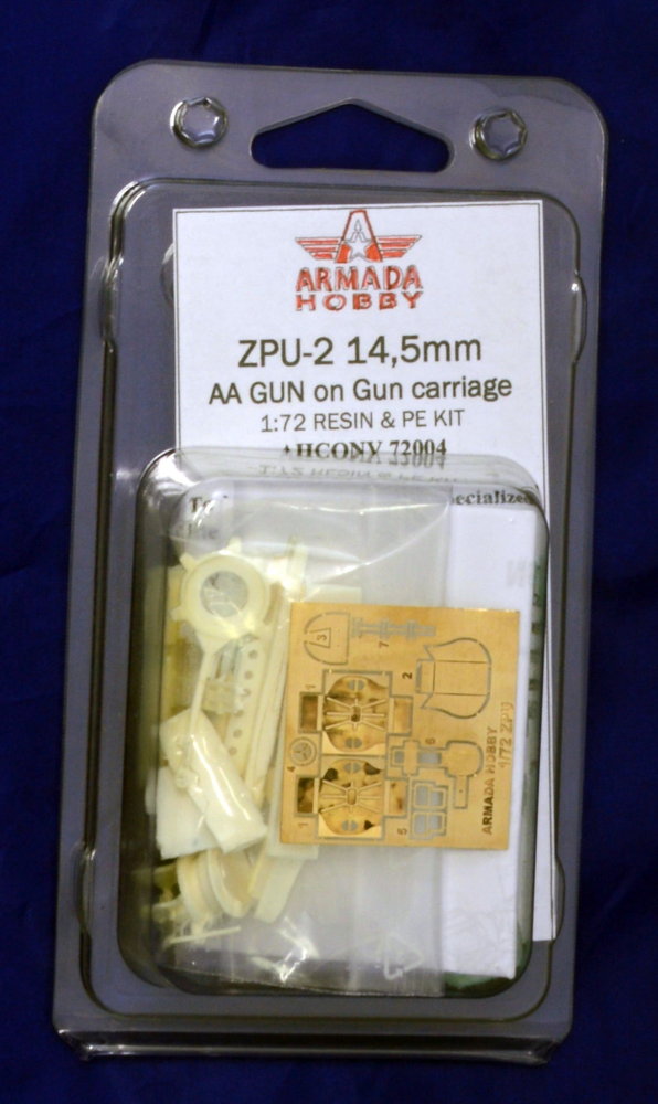 1/72 ZPU-2 14,5mm AA Gun on Gun carriage conv.set