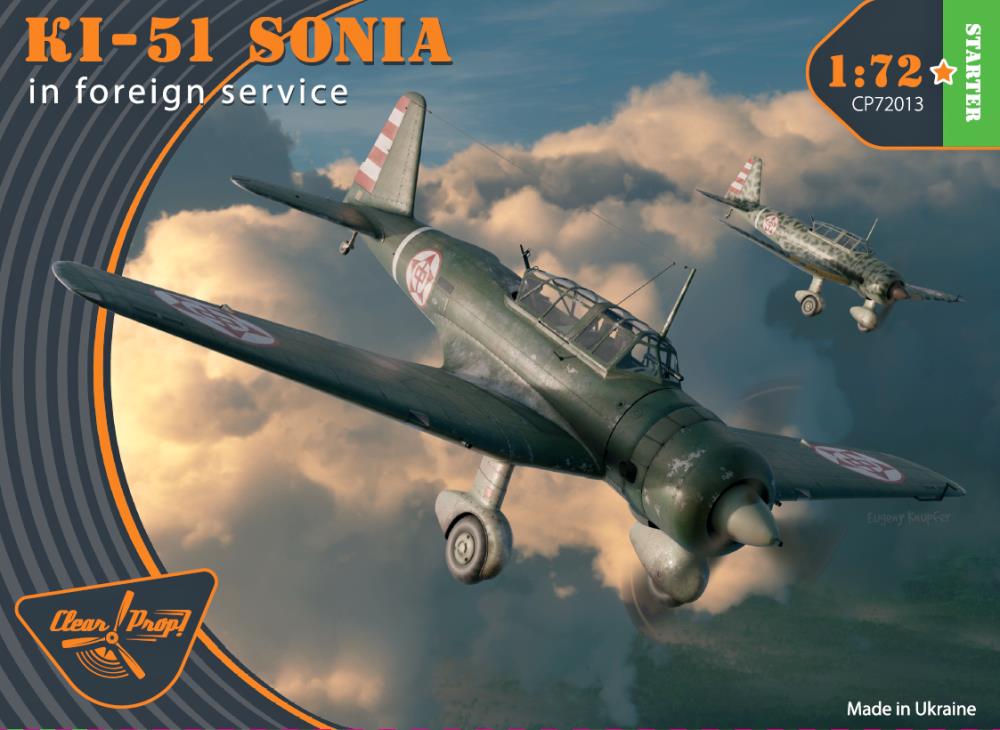 1/72 Ki-51 SONIA in foreign service (6x camo)