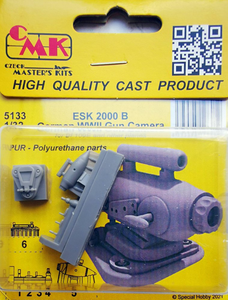 1/32 ESK 2000 B German WWII Gun Camera