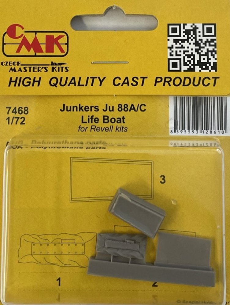 1/72 Junkers Ju 88A/C Life Boat (REV)