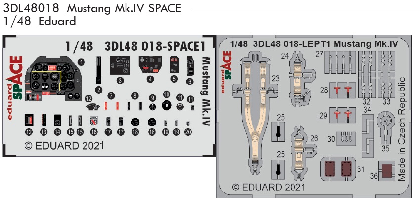 1/48 Mustang Mk.IV SPACE (EDU)