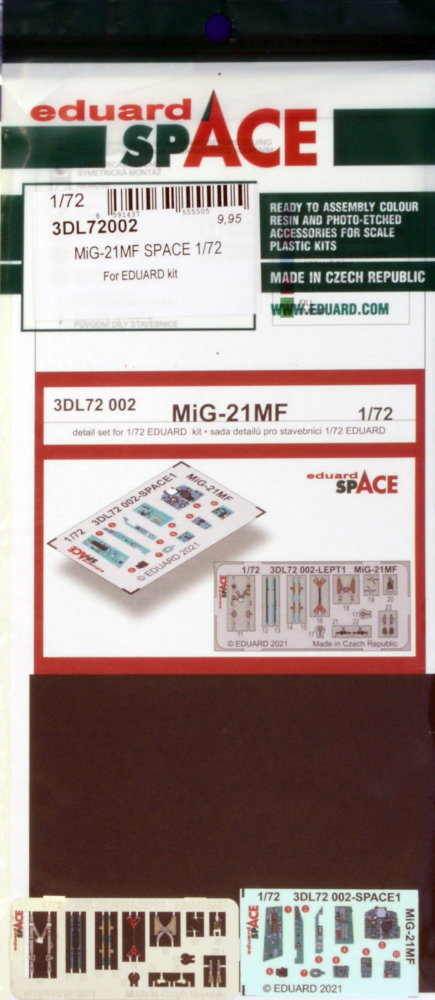 1/72 MiG-21MF SPACE 3D (EDU)