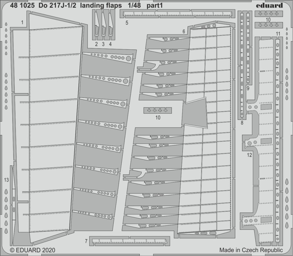 SET Do 217J-1/2 landing flaps (ICM)