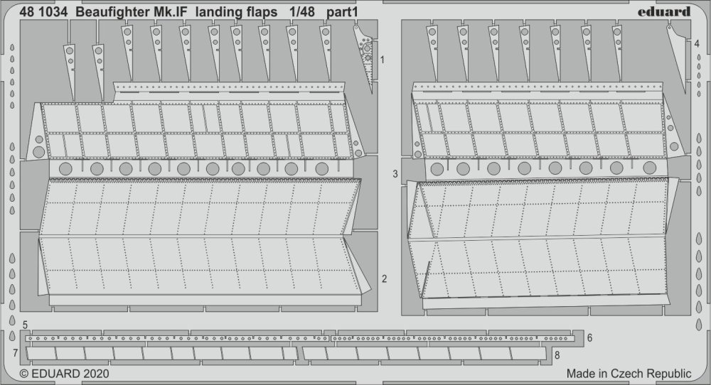 SET Beaufighter Mk.IF landing flaps (REV)