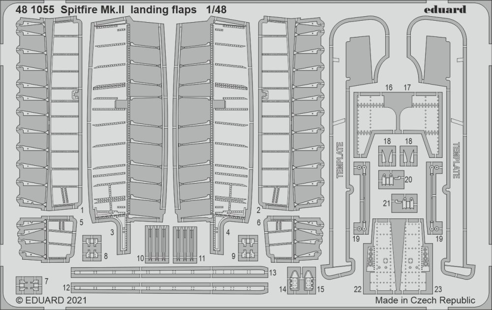 SET Spitfire Mk.II landing flaps (EDU)