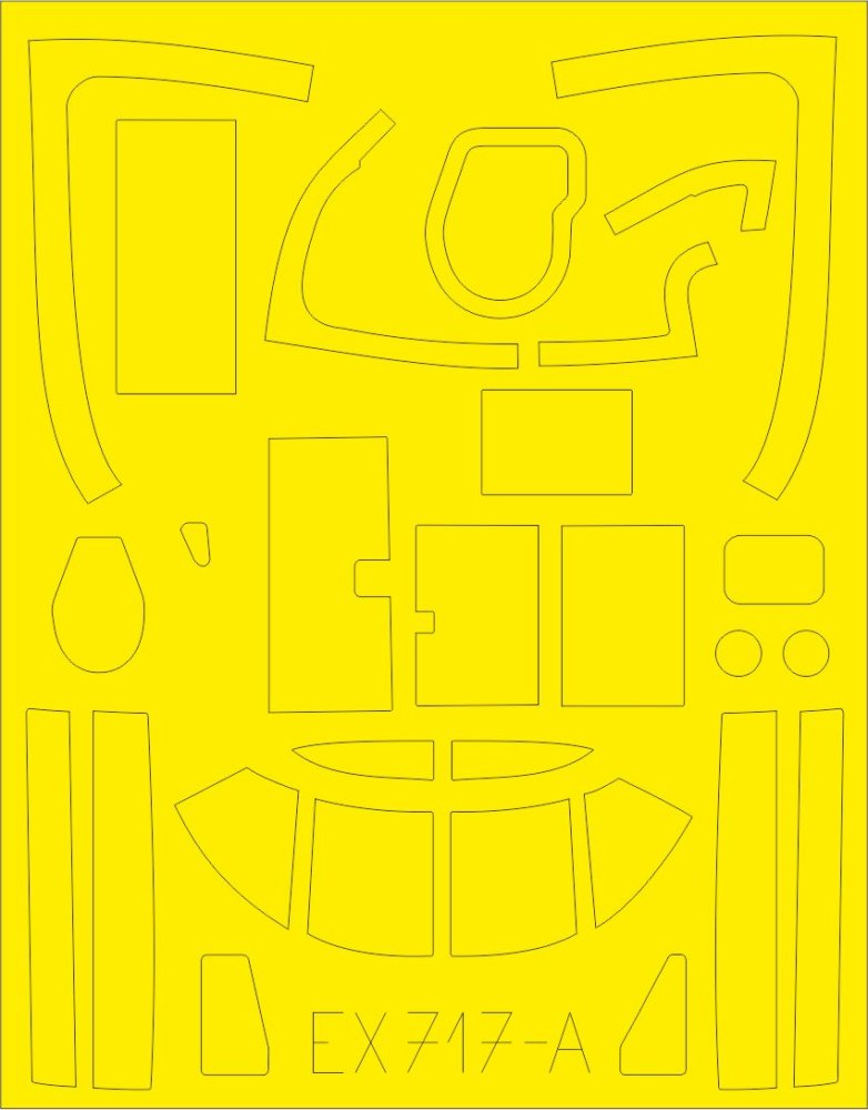 Mask 1/48 B-26C Invader TFace (ICM)