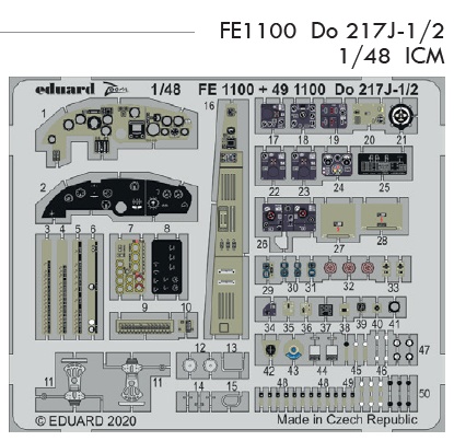 1/48 Do 217J-1/2 (ICM)