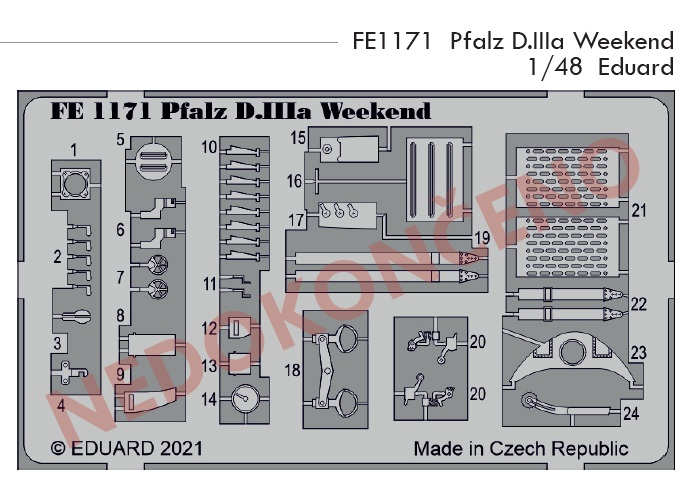 1/48 Pfalz D.IIIa Weekend (EDU)