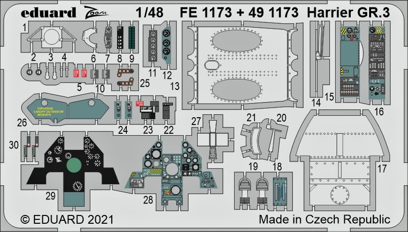 1/48 Harrier GR.3 (KIN)