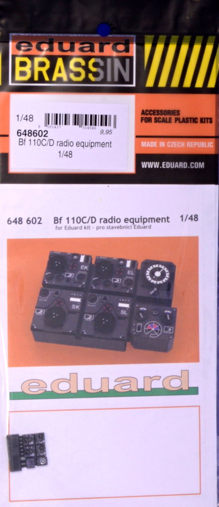 BRASSIN 1/48 Bf 110C/D radio equipment (EDU)