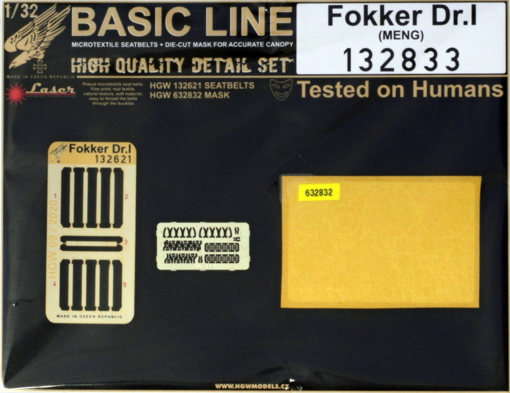 1/32 Fokker Dr.I (MENG) BASIC LINE