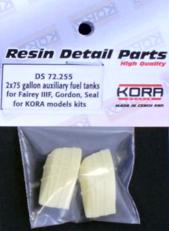 1/72 75 gallon aux.fuel tanks Fairey IIIF (2 pcs.)