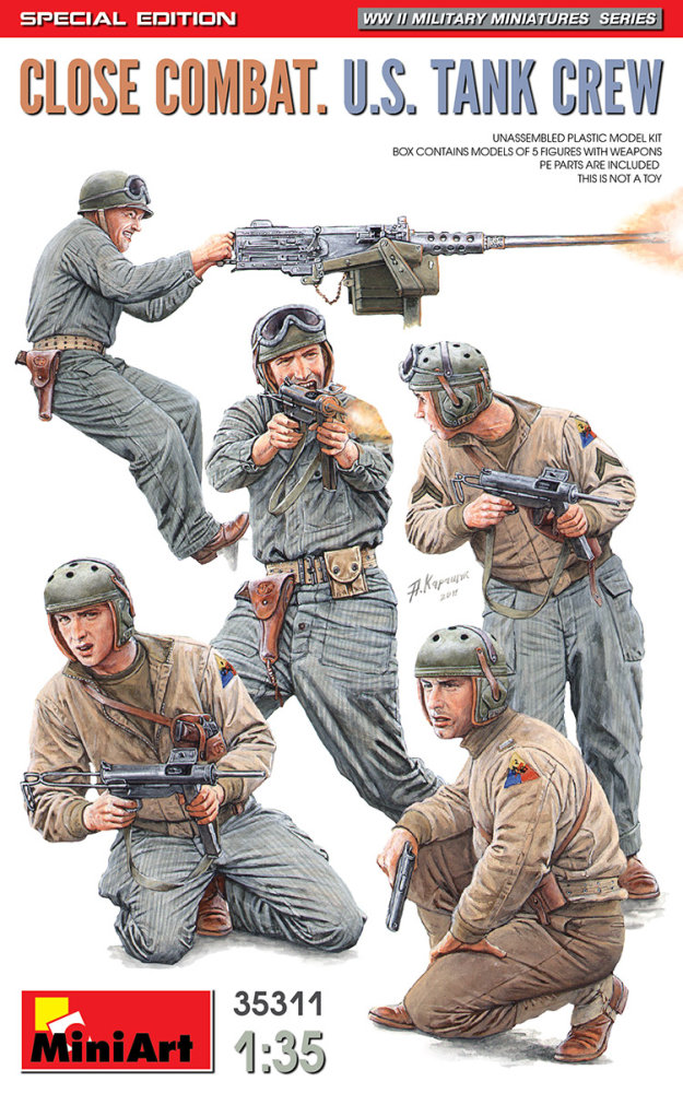 1/35 Close Combat US Tank Crew (5 fig.)