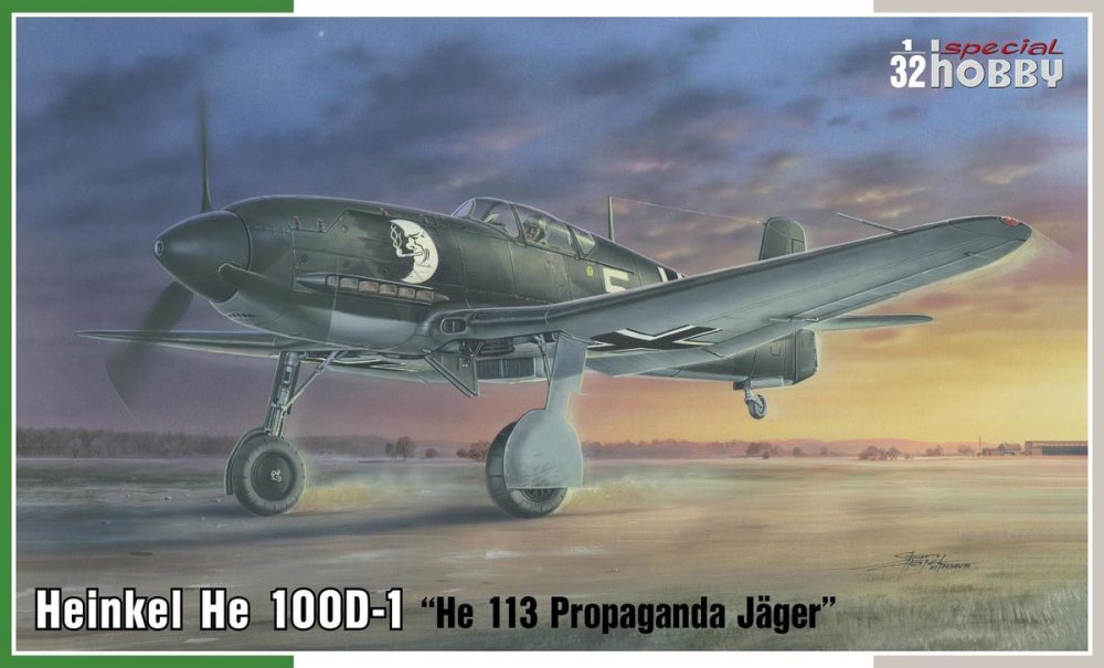 1/32 Heinkel He 100D-1 'He 113 Propaganda Jäger'