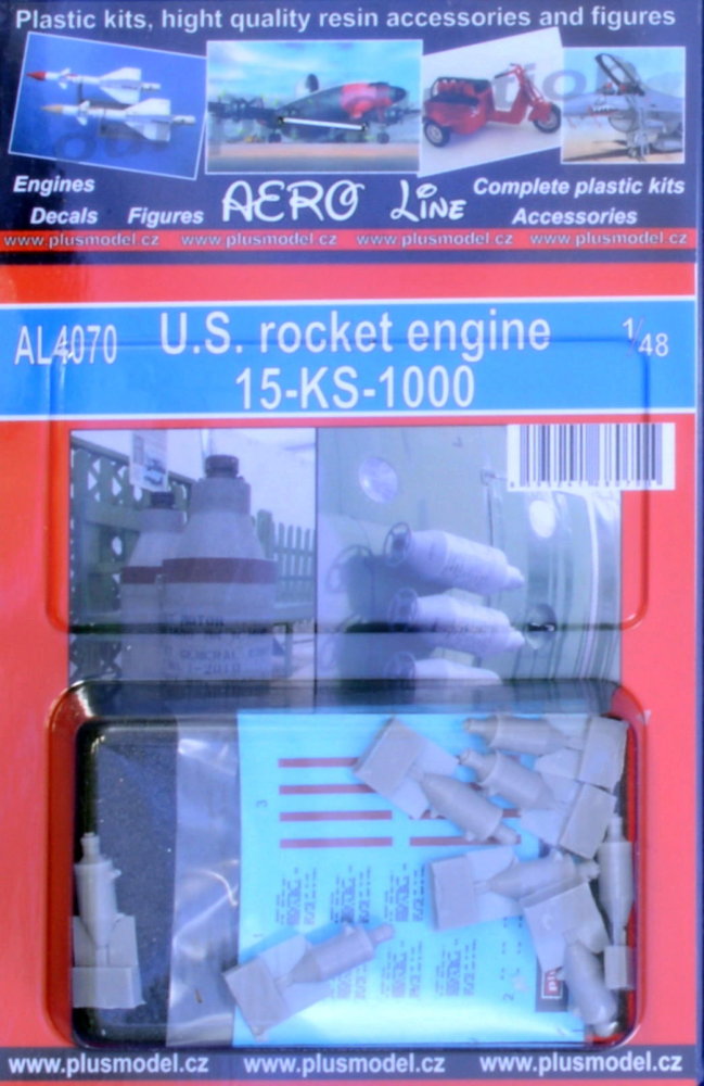 1/48 US rocket engine 15-KS-1000