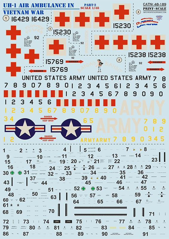 1/48 UH-1 Air Ambulance in Vietnam War - part 2