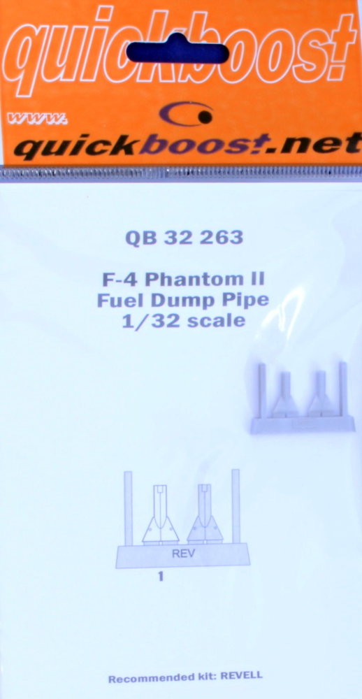 1/32 F-4 Phantom II fuel dump pipe (REV)