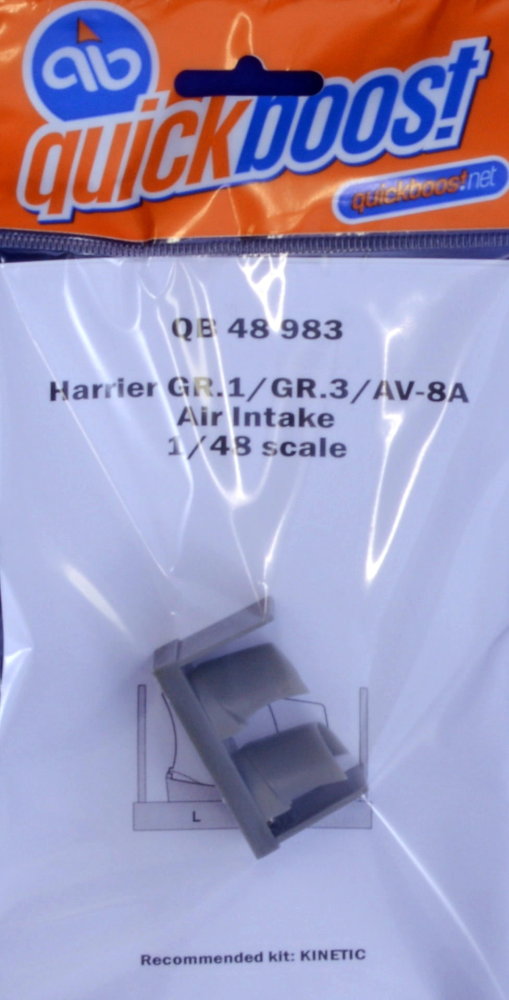 1/48 Harrier GR.1/GR.3/AV-8A air intake (KIN)