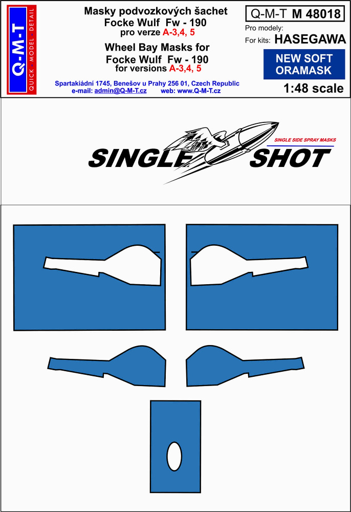 1/48 Mask Fw- 190 A-3,4 (HAS)