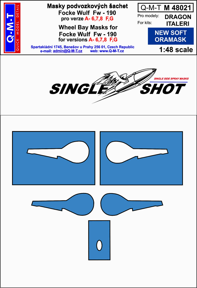 1/48 Mask Fw-190A6-8 F,G (DRAG)