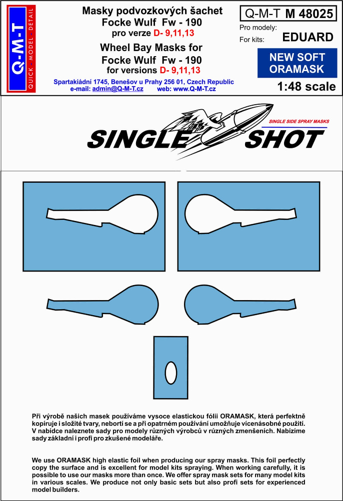 1/48 Mask Fw-190 D-9,11,13 (EDU)