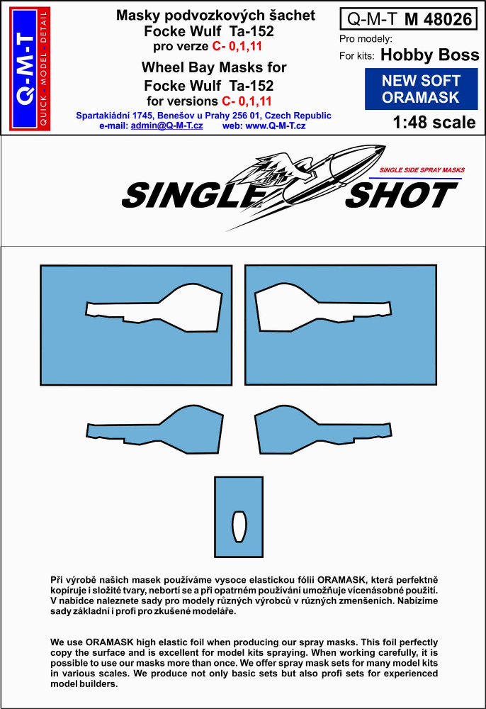 1/48 Mask Ta-152 (HOBBYB)