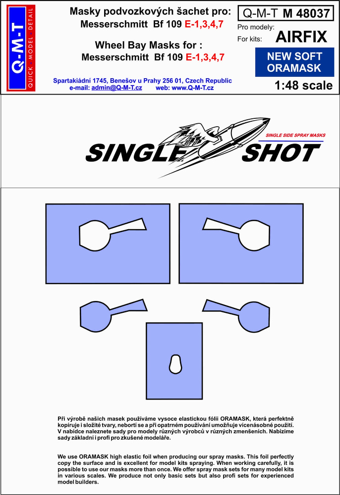 1/48 Mask Bf 109 E-1,3,4,7 (AIRF)