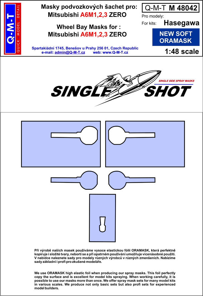 1/48 Mask A6M 1,2,3 (HAS)