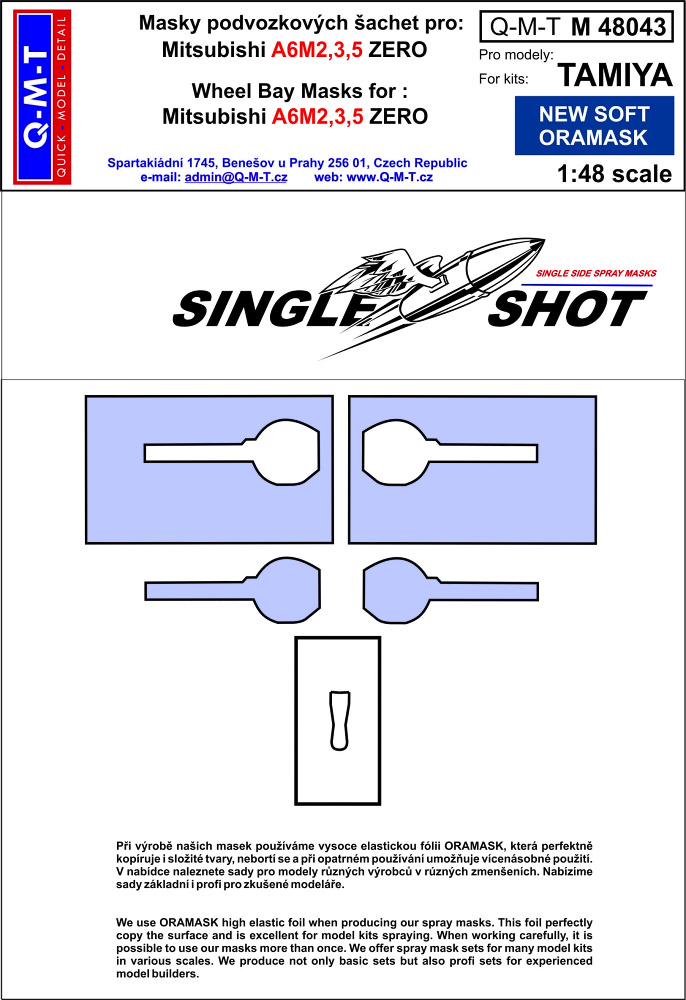 1/48 Mask A6M 2,3,5 (TAM)