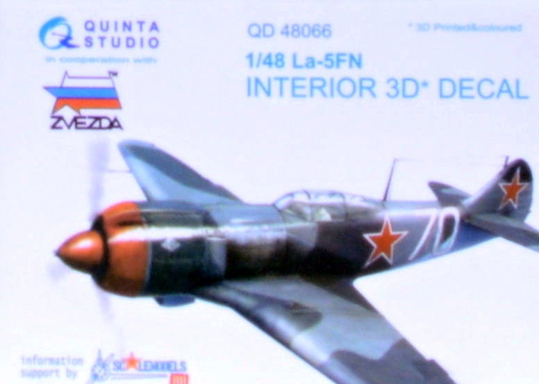 1/48 La-5FN 3D-Print&colour Interior (ZVE)