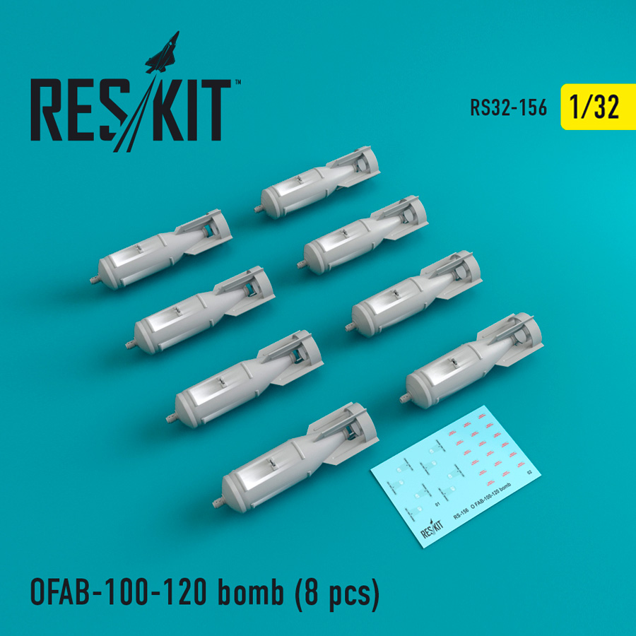 1/32 OFAB-100-120 bomb (8 pcs.)