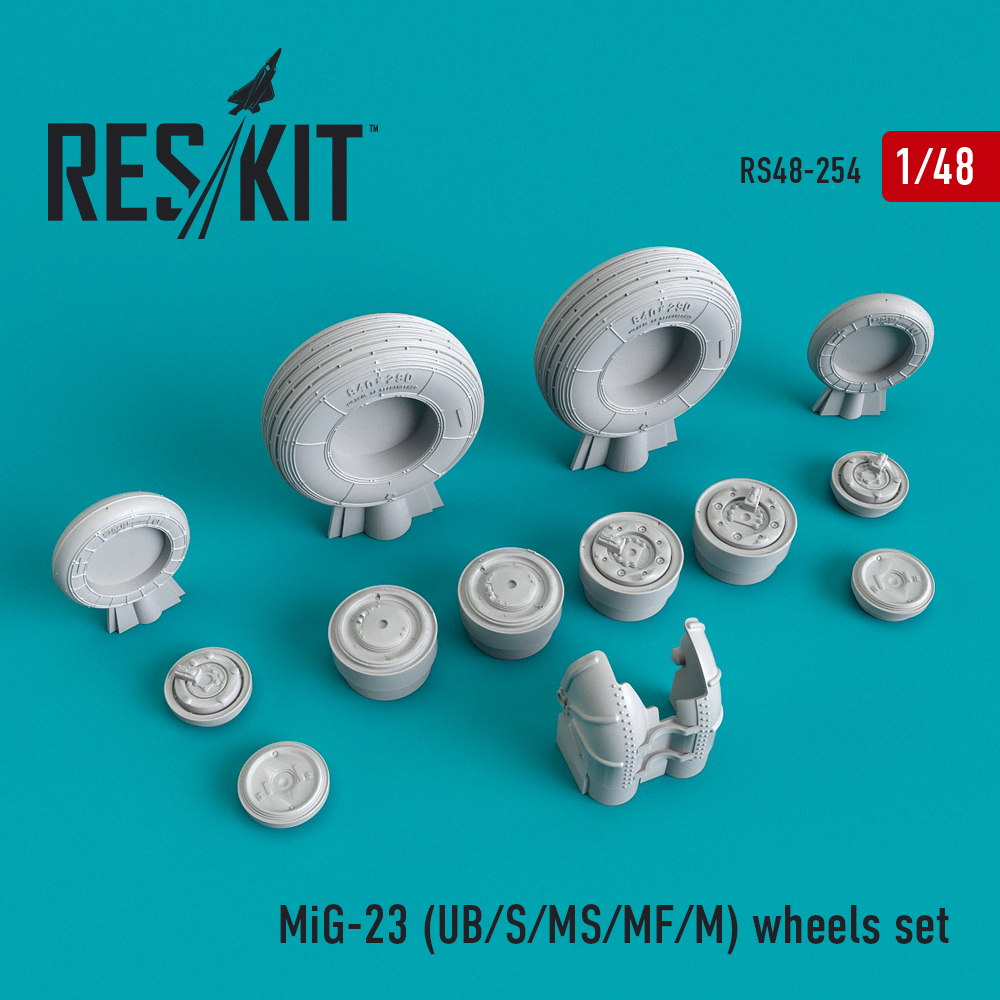 1/48 MiG-23 (UB/S/MS/MF/M) wheels set (TRUMP)