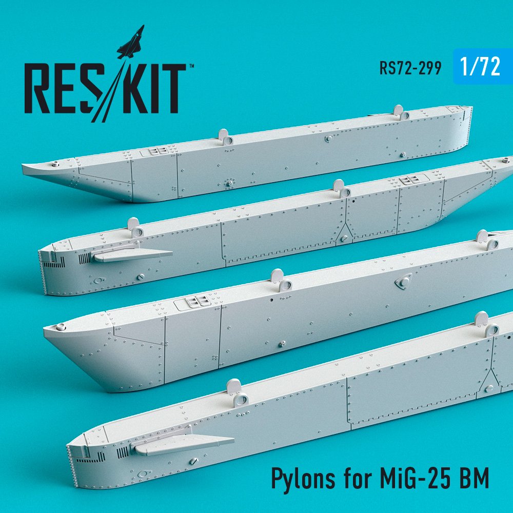 1/72 Pylons for MiG-25 BM