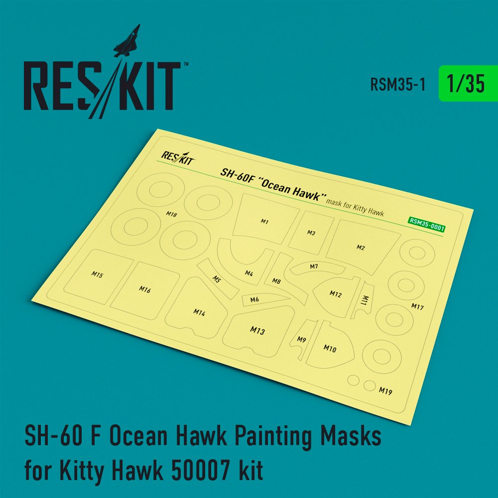 1/35 SH-60 F Ocean Hawk Painting Masks (KITTYH)