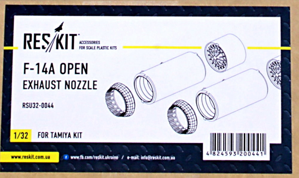 1/32 F-14A open exh.nozzles (TAM)