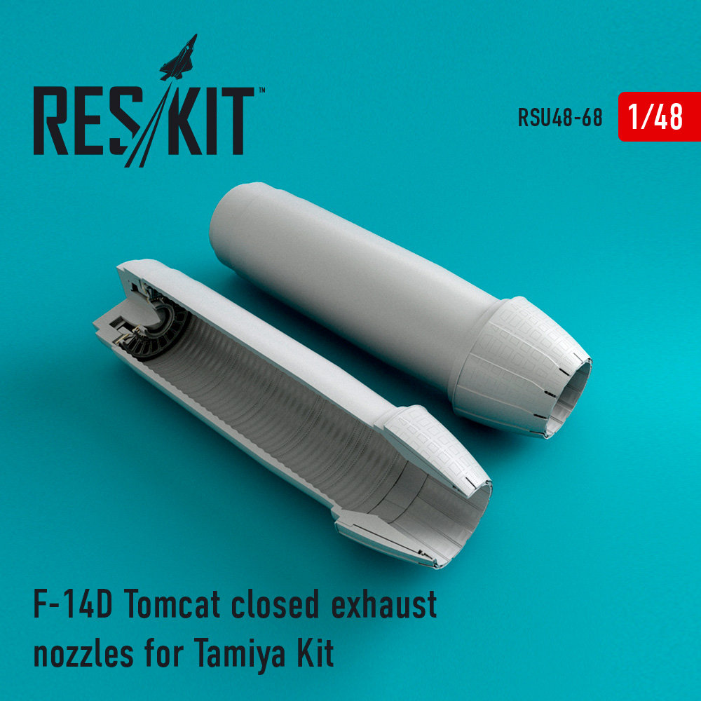 1/48 F-14D Tomcat closed exhaust nozzles (TAM)