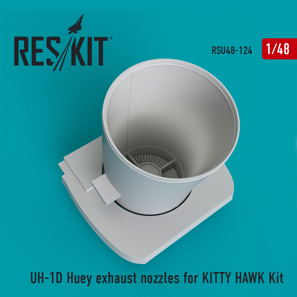 1/48 UH-1D Huey exhaust nozzles (KITTYH)